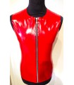 L-319-K1 Zip top Red/black zipper